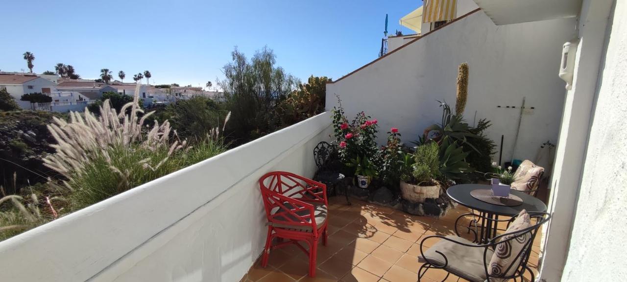 Sunny Duplex With Sea View Of The Scenic Gorge Leilighet Callao Salvaje Eksteriør bilde