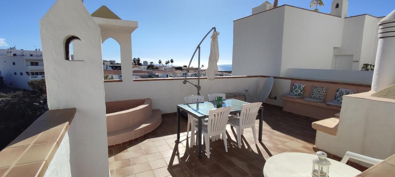 Sunny Duplex With Sea View Of The Scenic Gorge Leilighet Callao Salvaje Eksteriør bilde